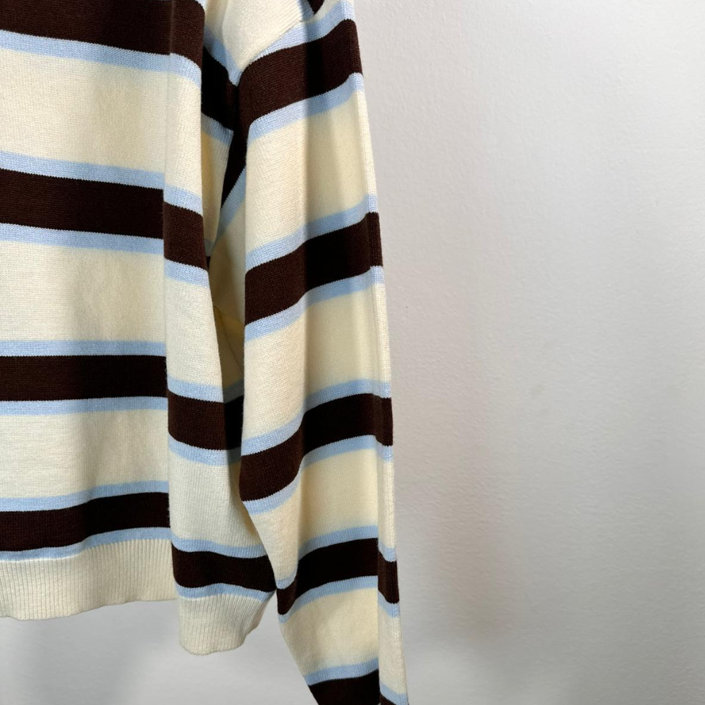 Polo in maglia a righe