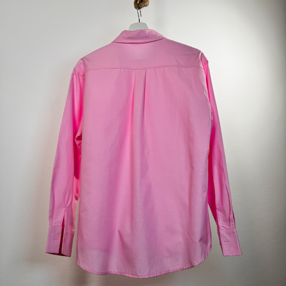 Camicia Oversize in Cotone – Rosa